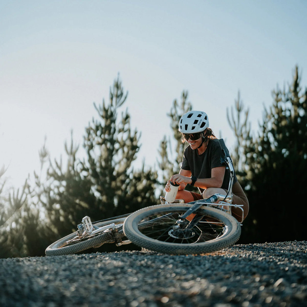 Smith Triad MIPS Road Helmet - White-Matte White