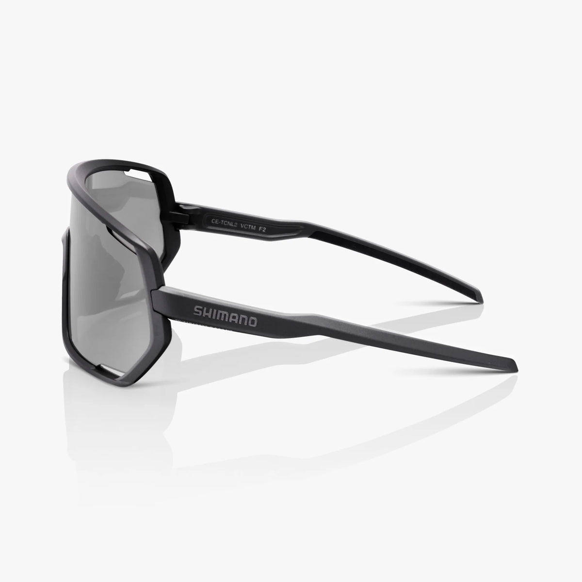 Shimano Technium 2 Sunglasses - Matte Black - Photochromic Gray Lens