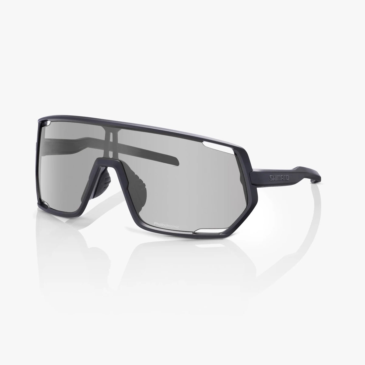 Shimano Technium 2 Sunglasses - Matte Black - Photochromic Gray Lens