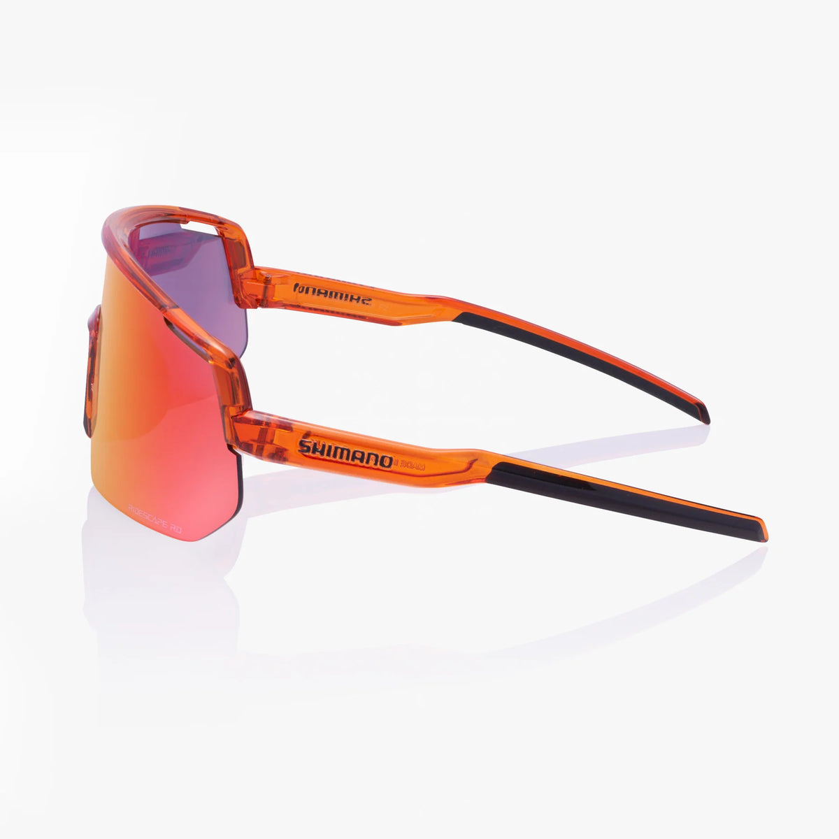 Shimano Technium L 2 Sunglasses - Orange Sapphire - Ridescape Road Lens