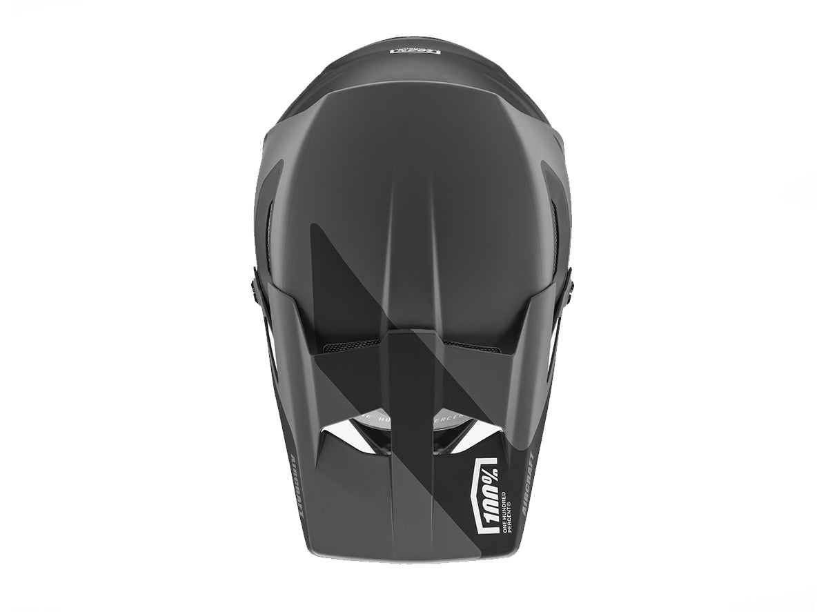 100% AIRCRAFT COMPOSITE Full Face Helmet - LTD Black