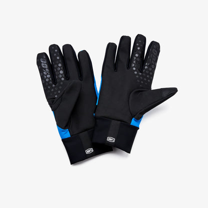 100% Hydromatic Brisker Winter MTB Glove - Blue