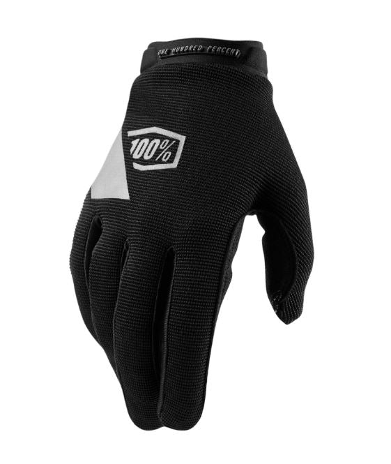 100% Ridecamp Glove - Womens - Black-Charcoal - 2022 Black - Charcoal Small 