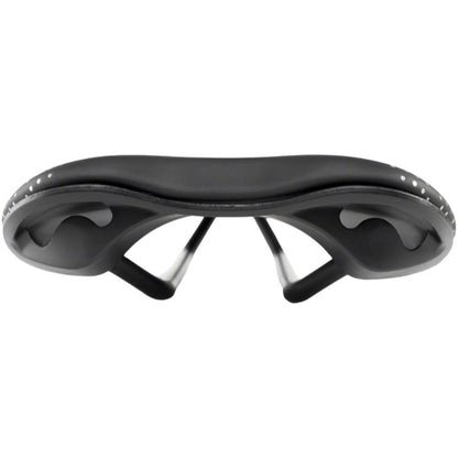 WTB Gravelier Medium Fusion Form Saddle - Cromoly Rail - Black