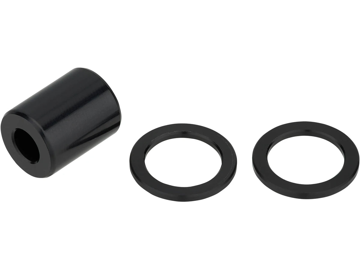 RockShox Rear Shock Mounting Hardware - 3 Piece - 1/2" - M6 Black 15.0mm 