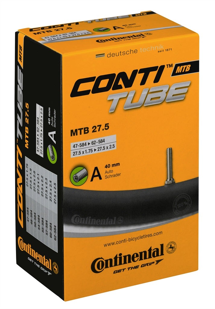 Continental 27.5" MTB Tube 1.75 - 2.5" 40mm - Schrader 