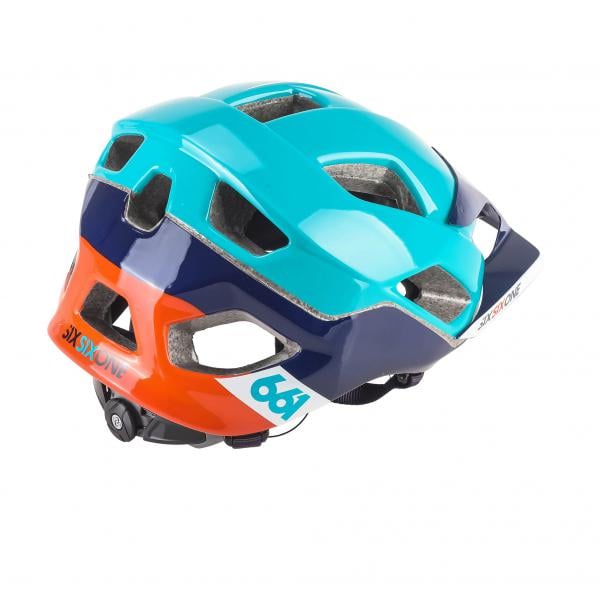 661 Evo AM Helmet - Orange-Blue