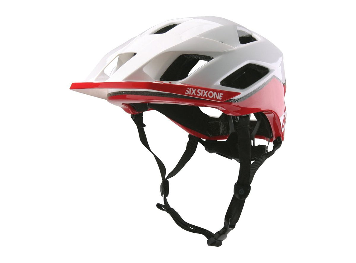 661 Evo AM Patrol MIPS MTB Helmet - White-Red White - Red Medium/Large 