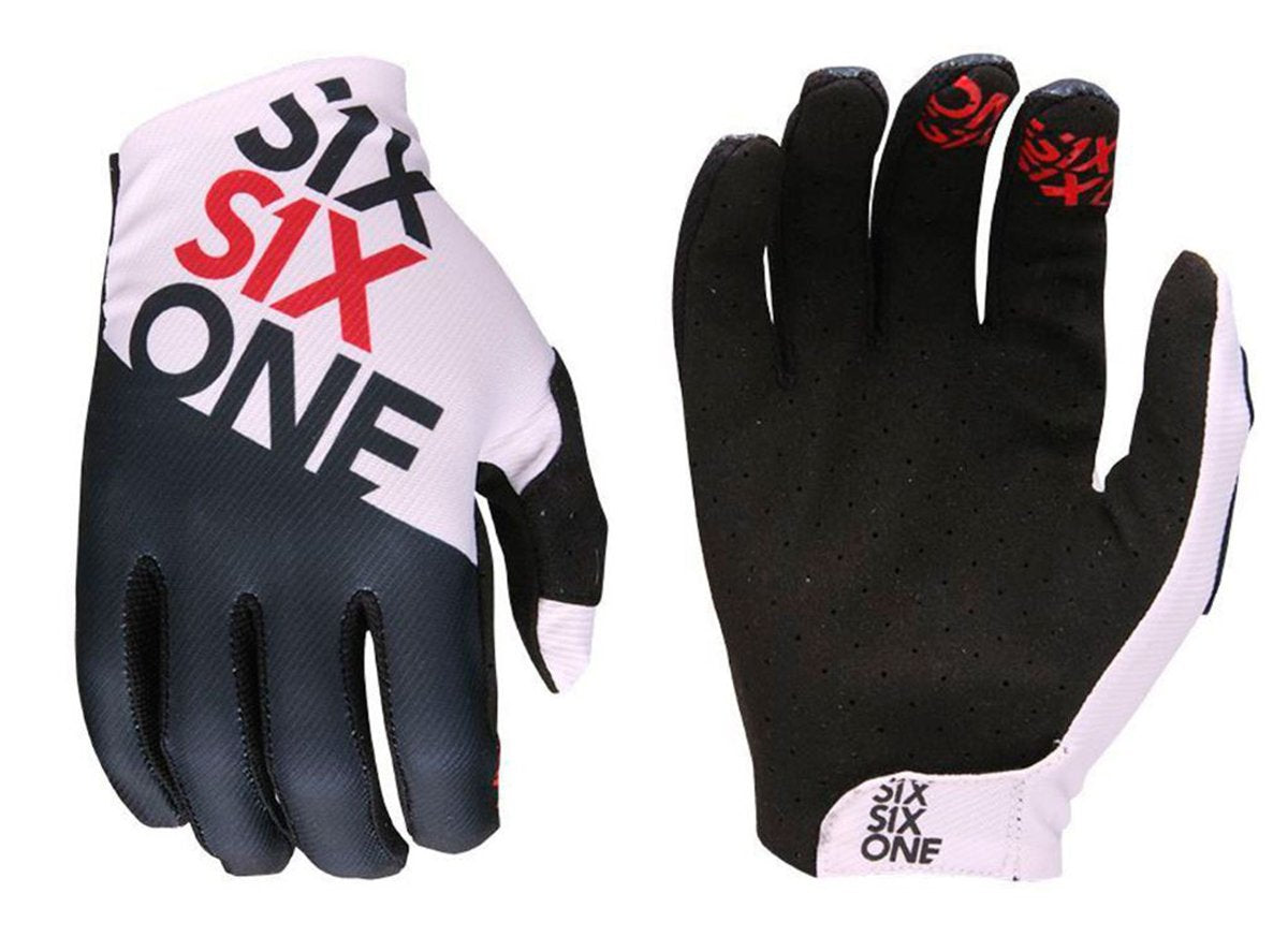 661 Raji MTB Glove - Black-White - 2019 Black - White X-Small 
