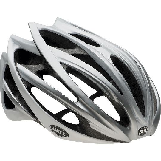 Bell Gage Road Helmet - White Ombre-Silver White Ombre - Silver Small 