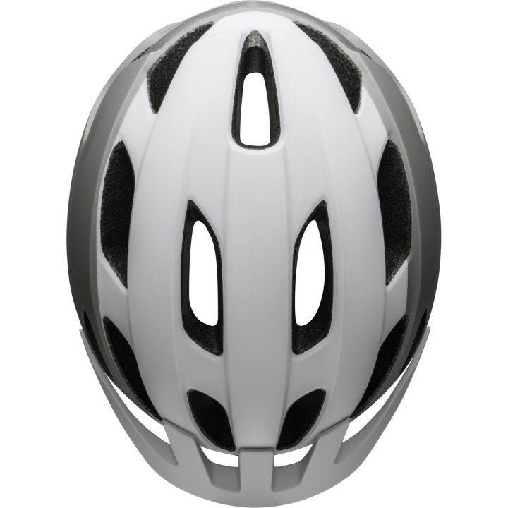 Bell Trace Road/XC Helmet - Matt White-Silver