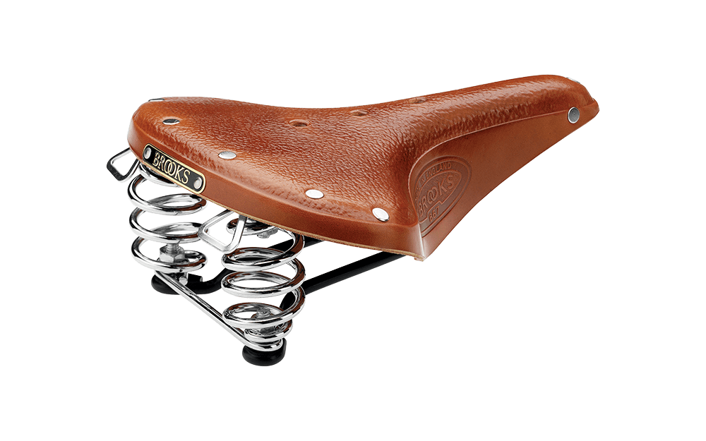 Brooks England B67 Saddle - Honey Honey  