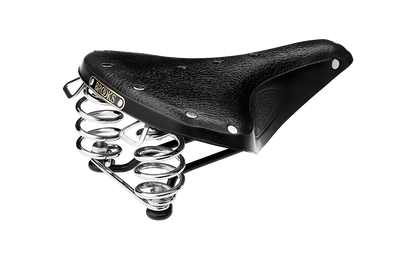 Brooks England B67 Short Saddle - Black Black  
