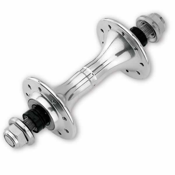 Campagnolo Record Pista Front Hub - Silver Silver 9mmQR - 36h 