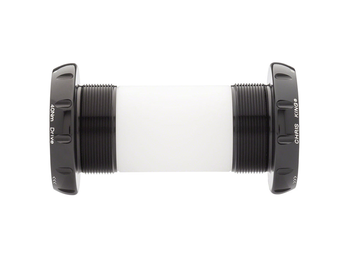 Chris King ThreadFit 30 DUB MTB Bottom Bracket Black Fit Kit #1 