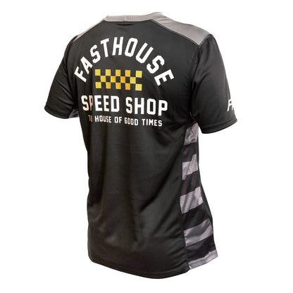 Fasthouse Classic Outland Short Sleeve MTB Jersey - Black