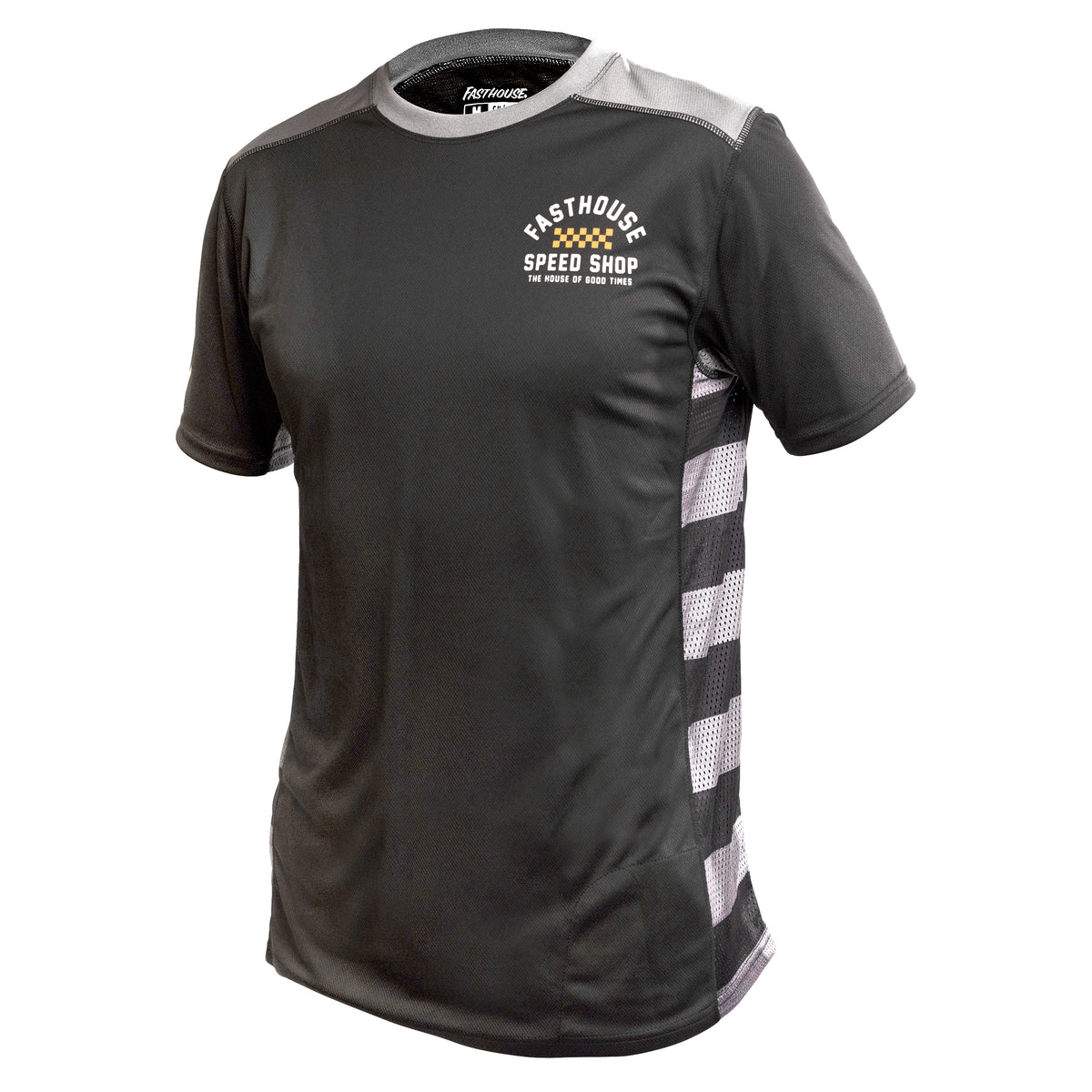 Fasthouse Classic Outland Short Sleeve MTB Jersey - Black - 2022 Black Small 