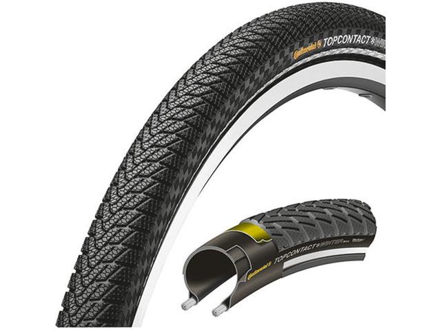 Continental Top Contact Winter II Premium 27.5" Folding Road Tire - Reflex Black - Reflex 2.0" 