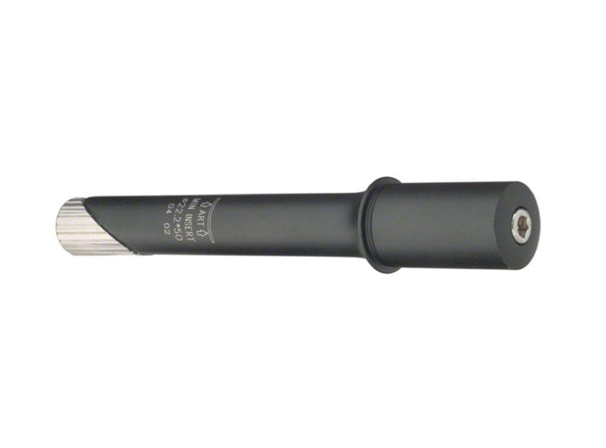 Dimension Steerer Adaptor - 1" Quill to 1.1/8" Threadless - Black Black  
