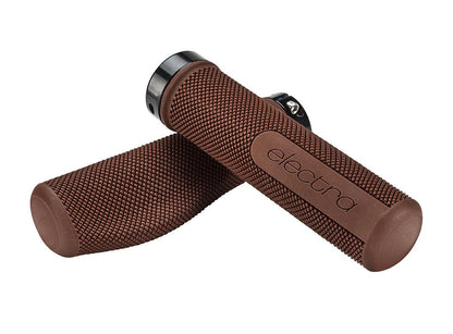 Electra Townie Ergo Grips - Vintage Brown Vintage Brown Long 