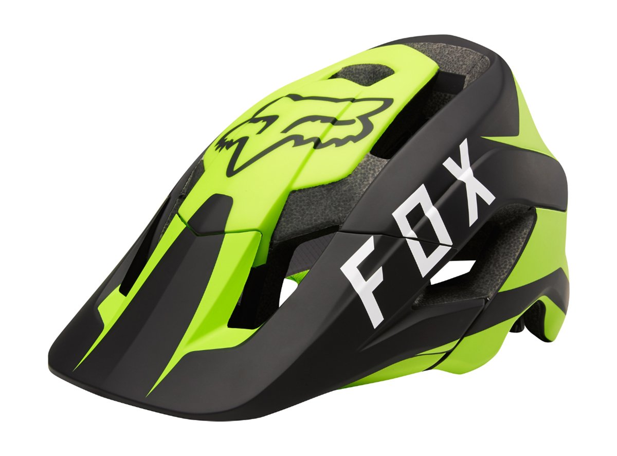 Fox Racing Metah Flow MTB Helmet - Yellow-Black Yellow - Black Medium/Large 