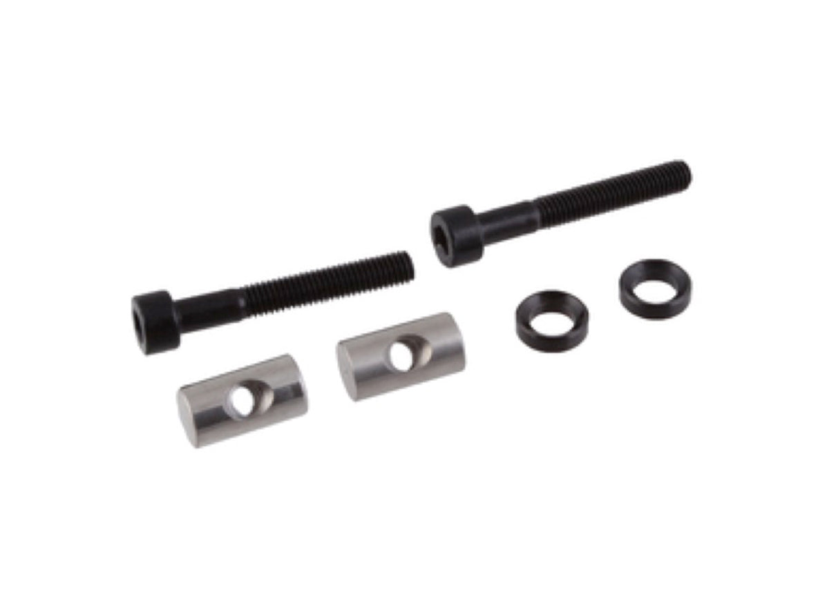 Fox Suspension Transfer Saddle Clamp Bolt Kit Black 6 Pieces 