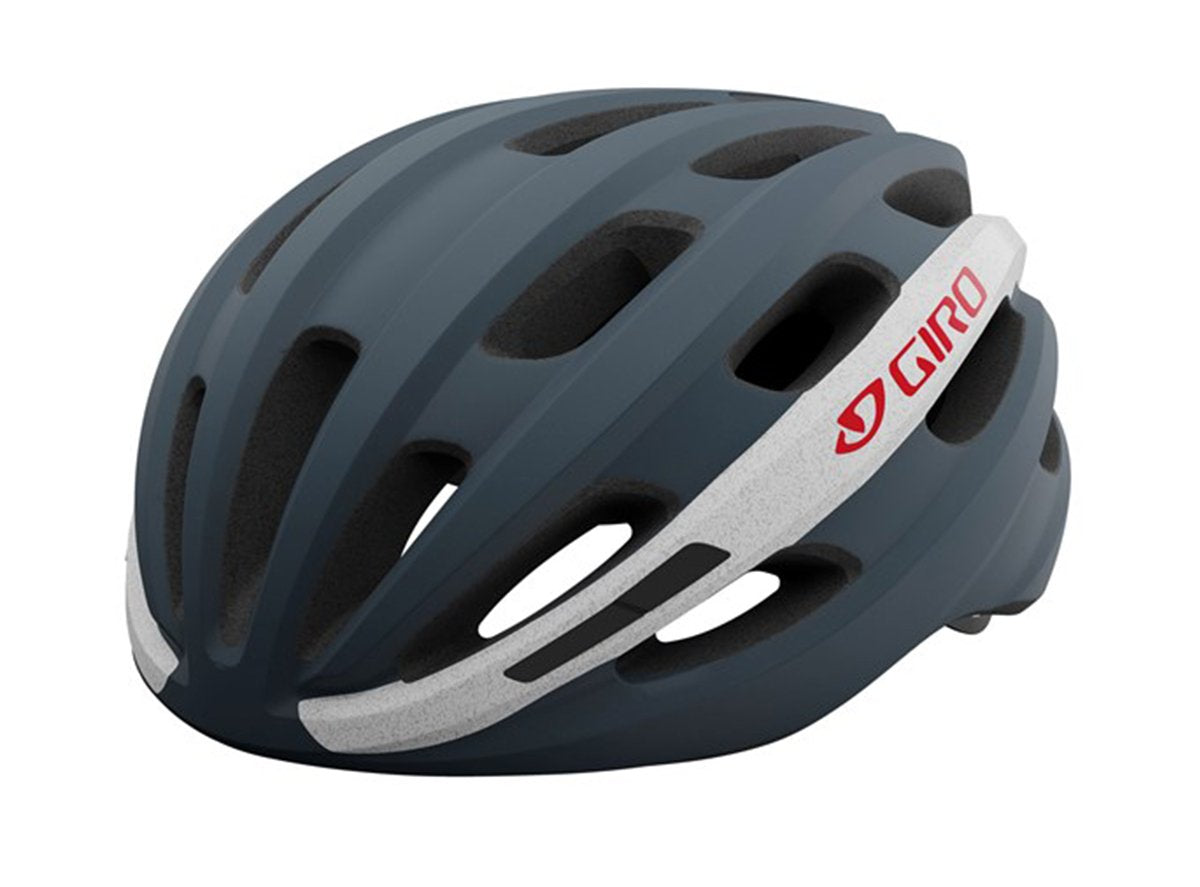 Giro Isode MIPS Road Helmet - Matt Portaroaro Gray-White-Red - 2021 Matt Portaroaro Gray - White - Red Universal Adult - 54–61cm 