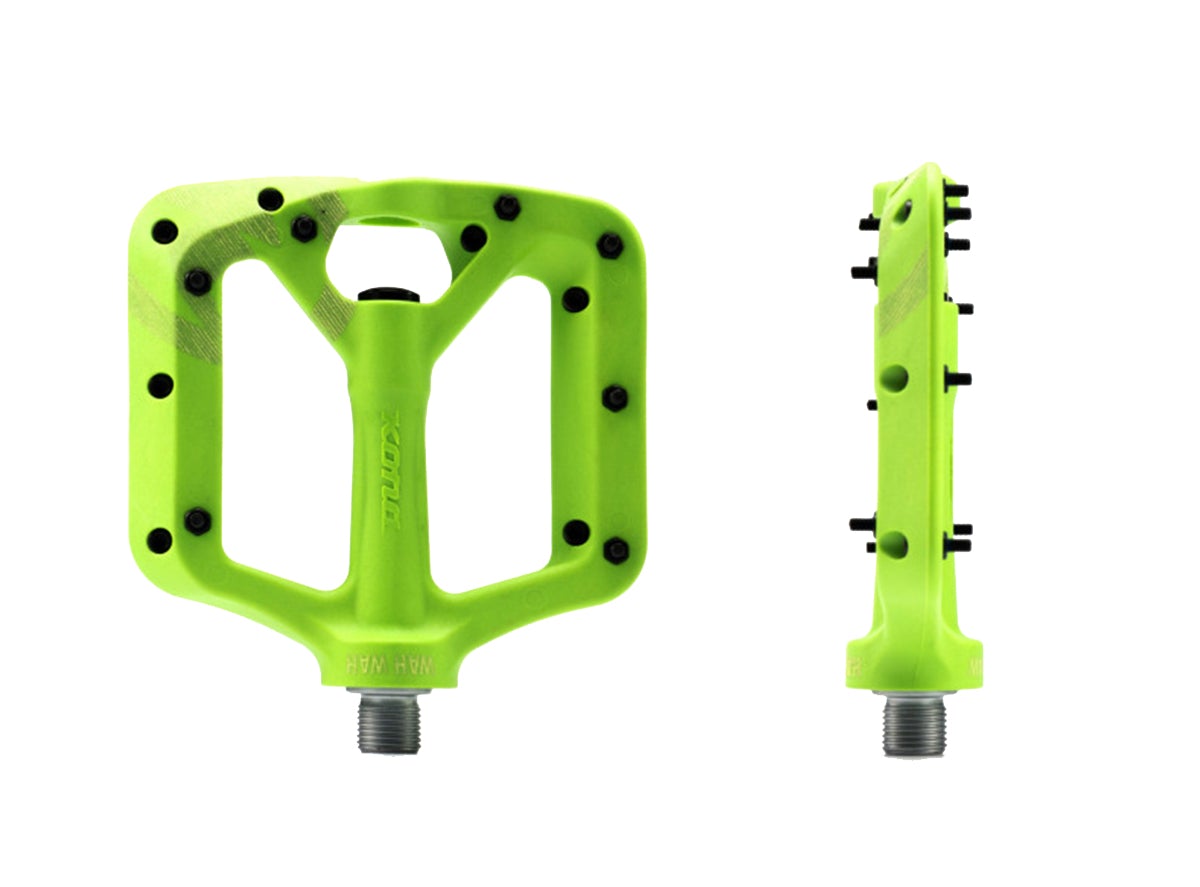 Kona Wah Wah 2 Composite Pedals - Small - Green Green  