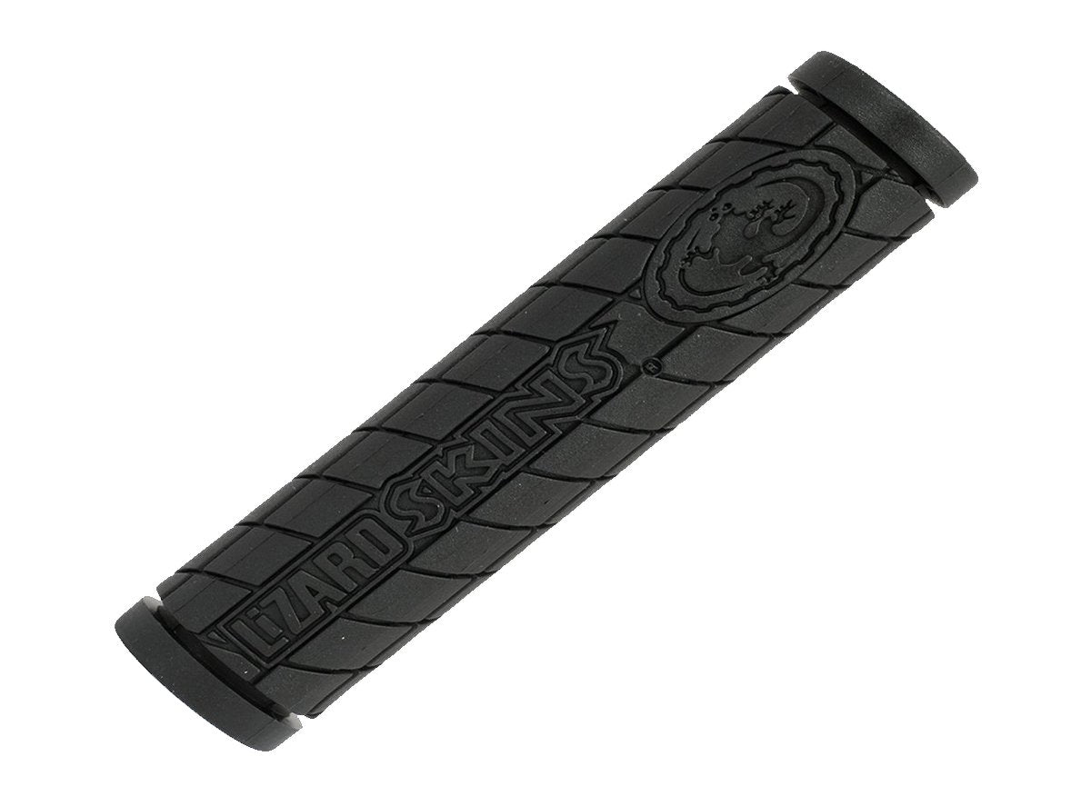 Lizard Skins Single Compound Logo Grips - Black Black  