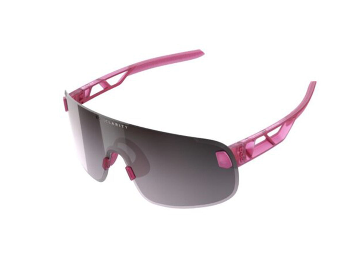 POC Elicit Sunglasses - Actinium Pink Translucent Actinium Pink Translucent Violet - Silver Mirror Lens 