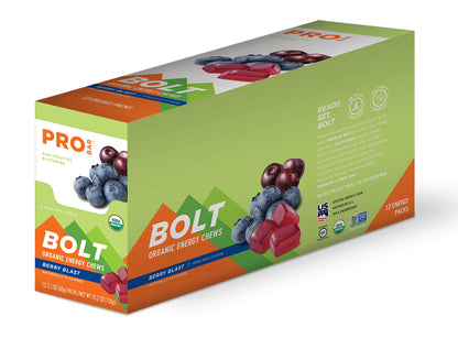 PROBAR Bolt Organic Energy Chews - Berry Blast Plus Yerba Mate
