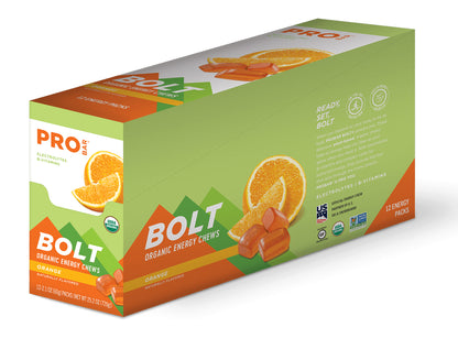 PROBAR Bolt Organic Energy Chews - Orange