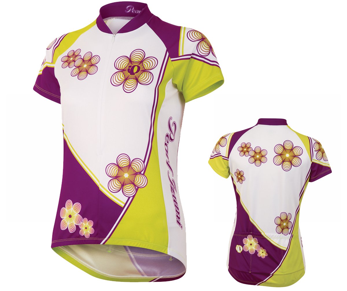 Pearl Izumi Select Ltd Short Sleeve Road Jersey - Womens - Orchid Spiral Orchid Spiral Small 