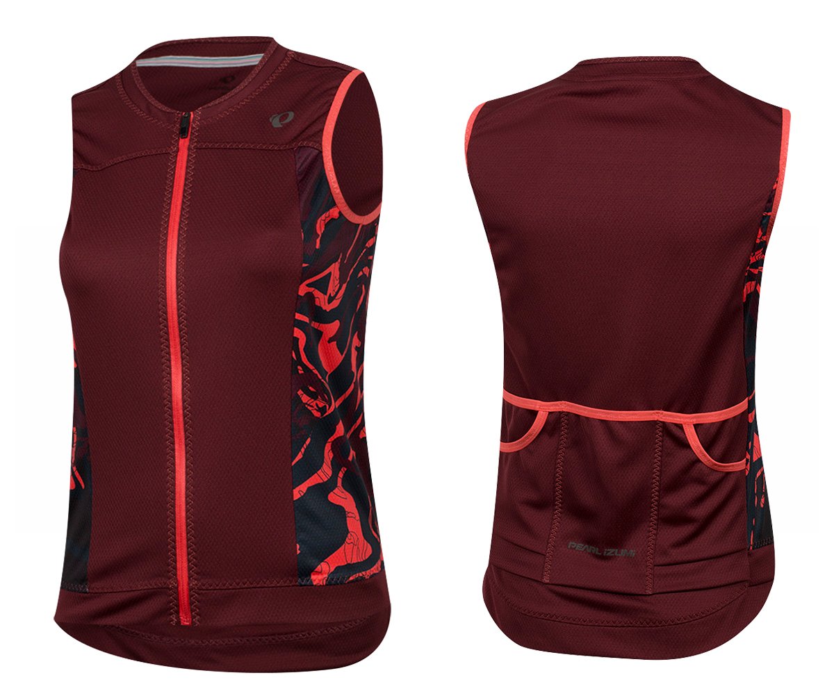 Pearl Izumi Elite Escape Sleeveless Road Jersey - Womens - Port Phylite - 2018 Port Phyllite Small 