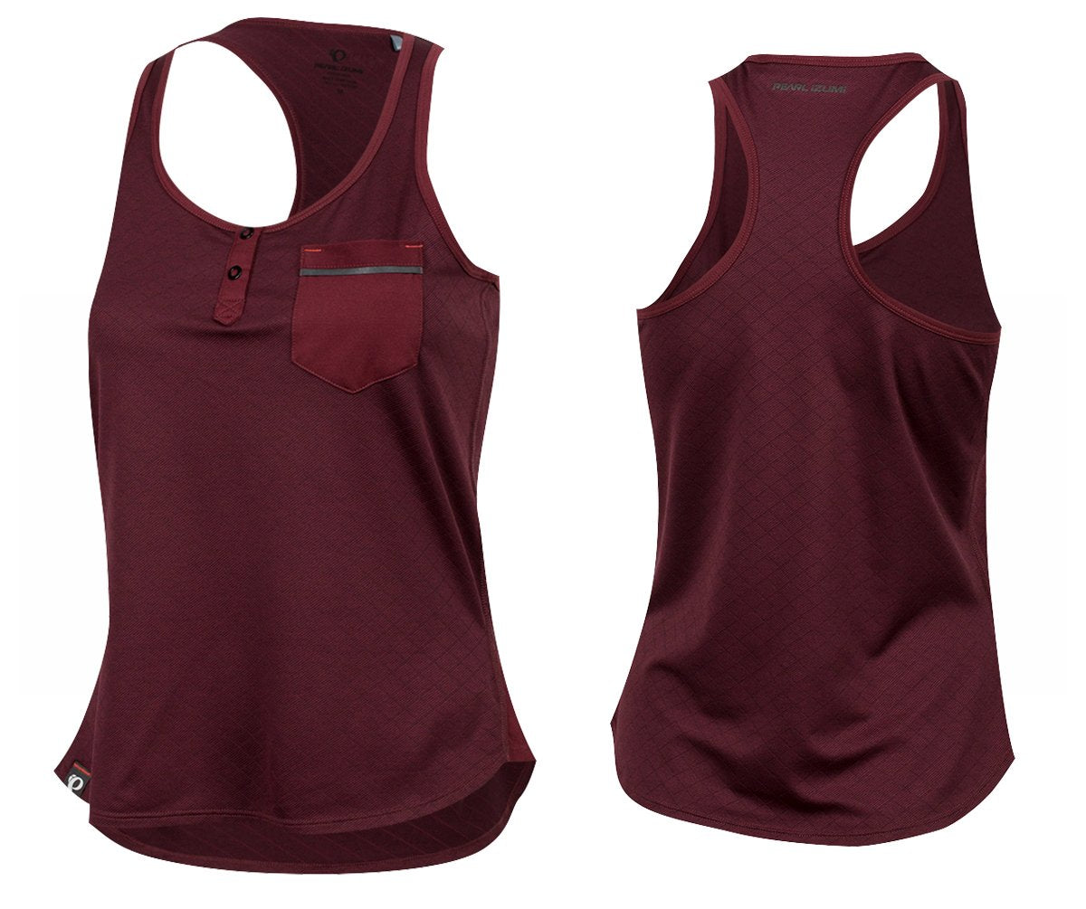 Pearl Izumi Escape Singlet - Womens - Port Twill-Port Port Twill - Port X-Small 