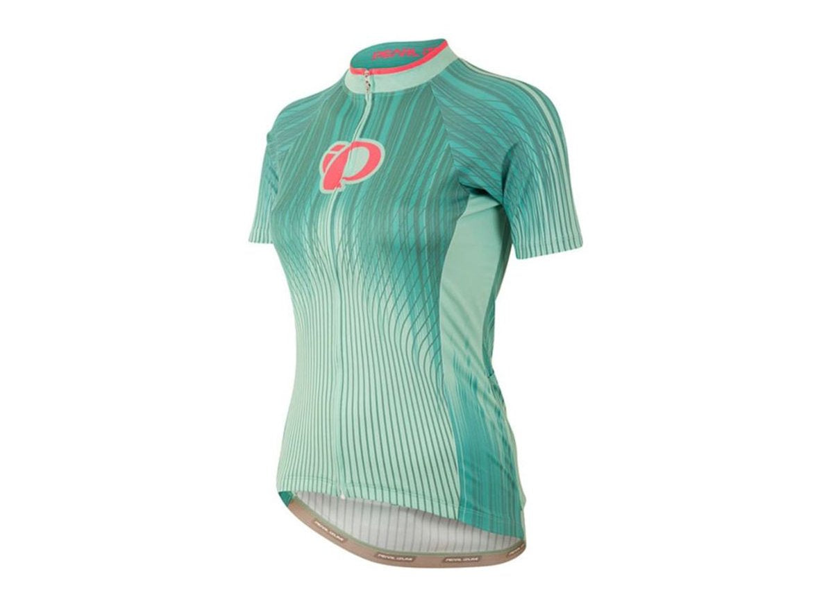 Pearl Izumi Elite Pursuit Ltd Short Sleeve Road Jersey - Womens - Verve Atlantis Verve Atlantis Large 