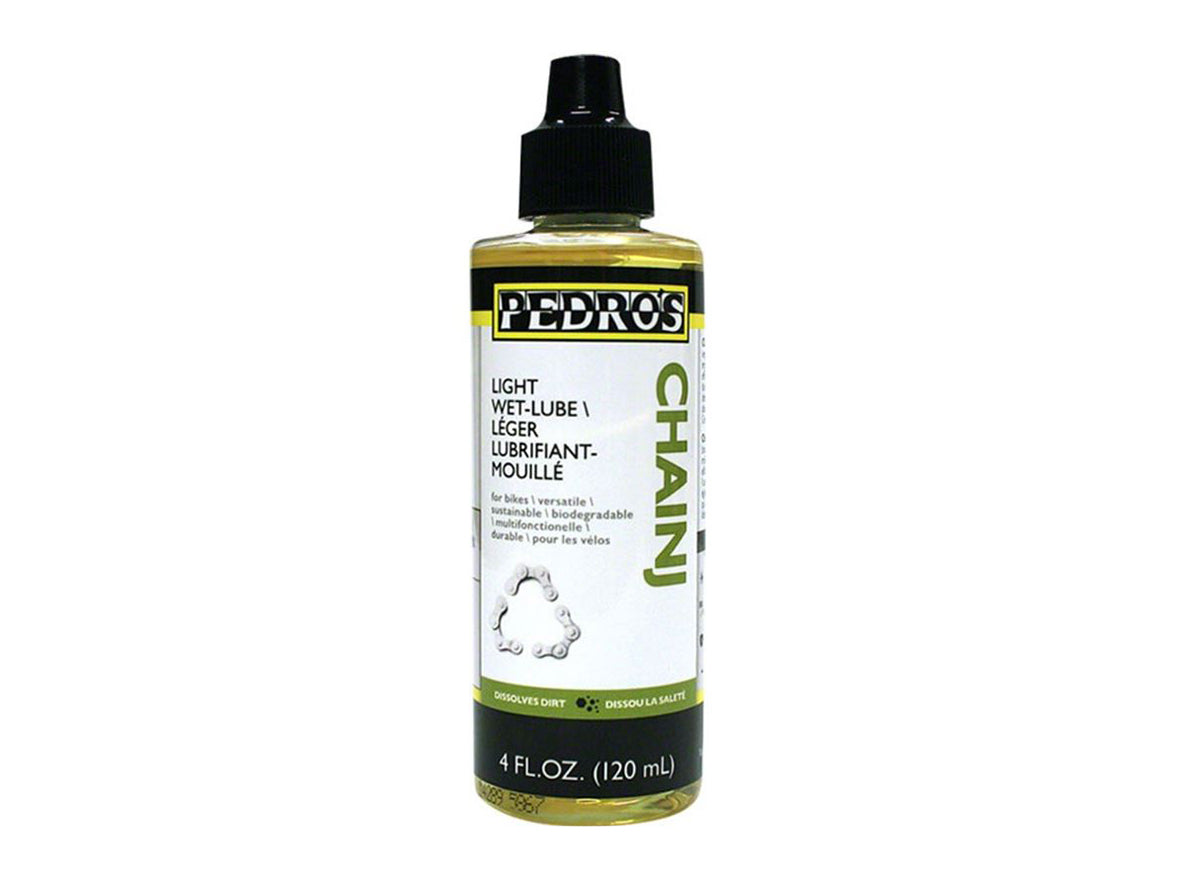 Pedros Chainj Bike Chain Lube Yellow 4oz 