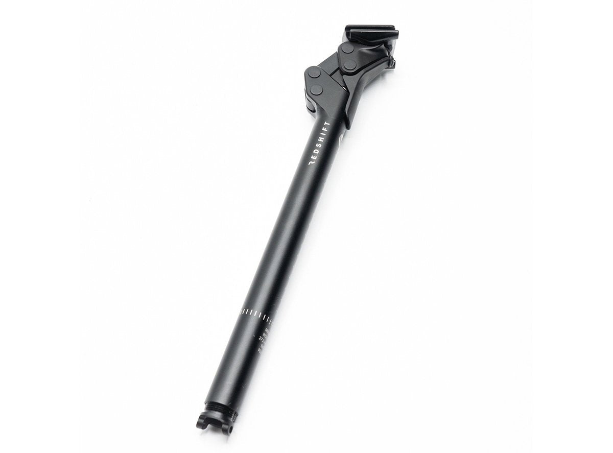 Redshift ShockStop Seatpost - Black - 27.2 - Black Black 27.2mm - 350mm 