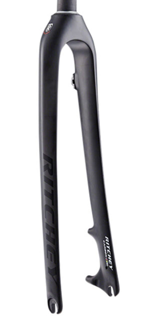 Ritchey WCS Carbon Disc 700c Cyclocross Fork - QR - Black Black Post Mount - QR 1.1/8"