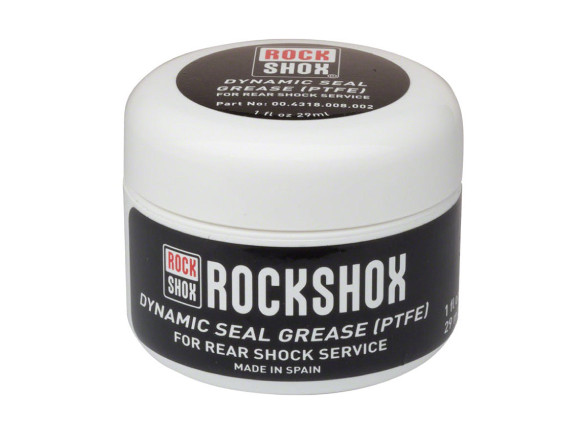 RockShox Dynamic Seal Grease Black - White 500ml - PTFE 