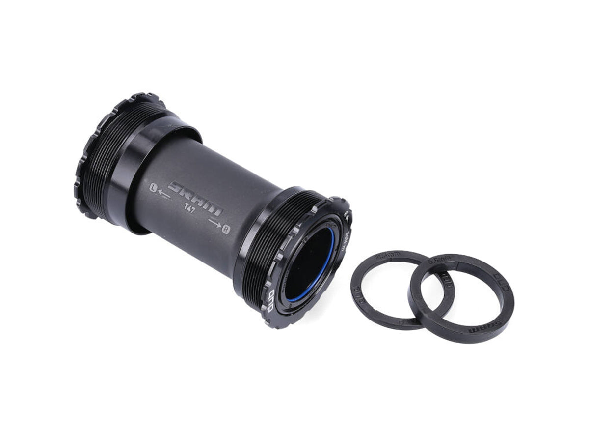 SRAM DUB T47 Bottom Bracket Black 85.5mm - Road Wide 