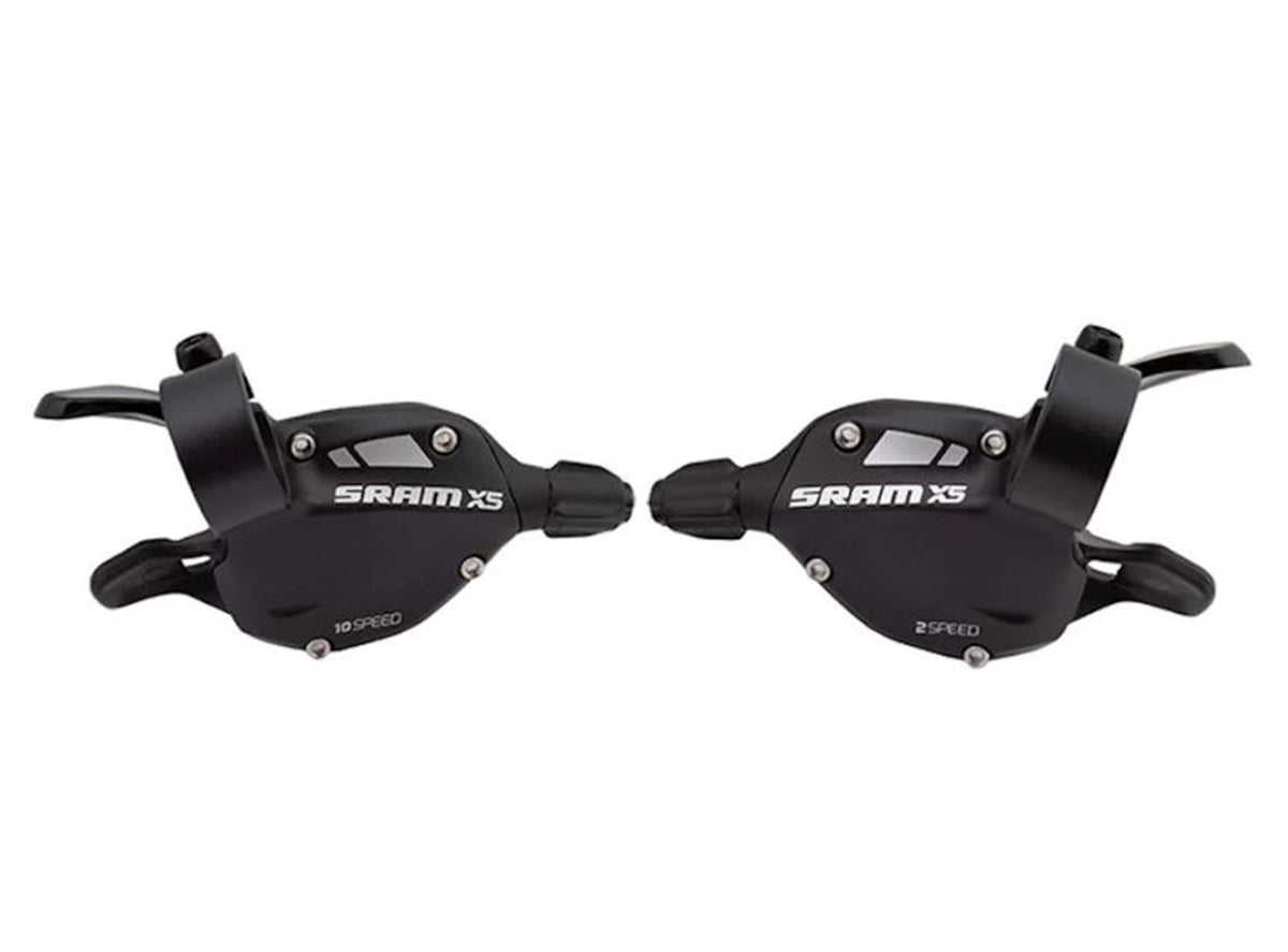 SRAM X5 2x10 Spd Trigger Shifter Set Black  