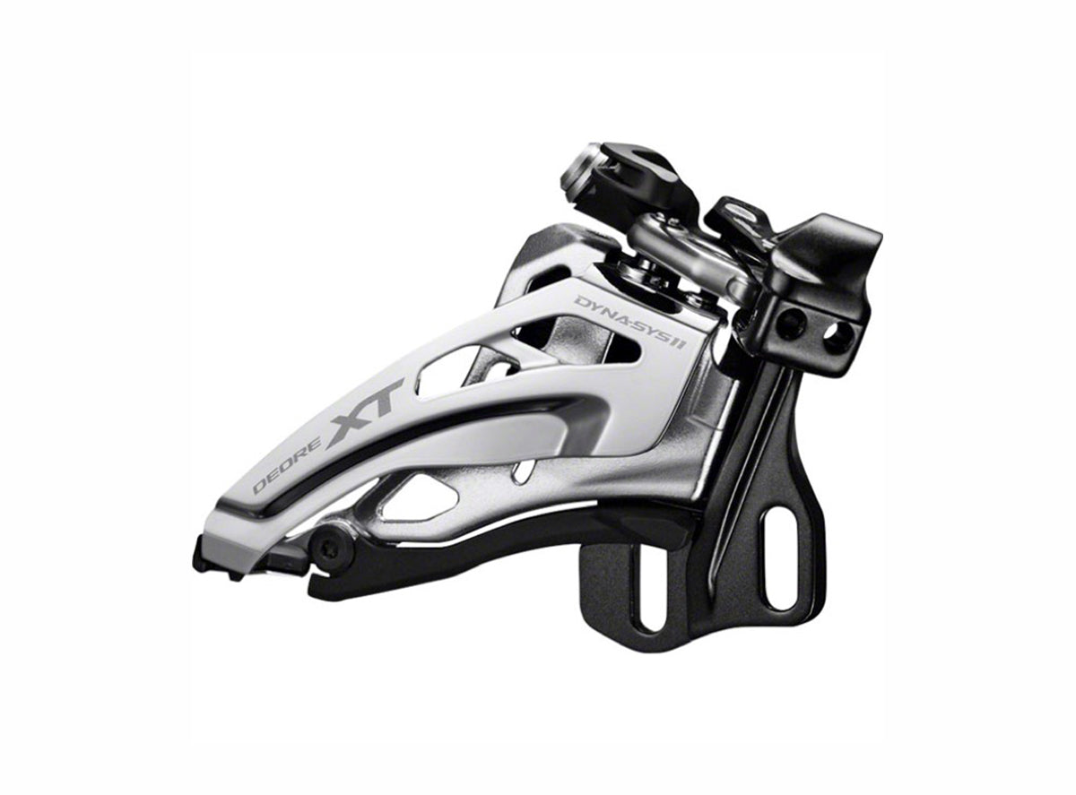Shimano XT M8020 E-Type 2x11 Front Derailleur Black Front Pull 