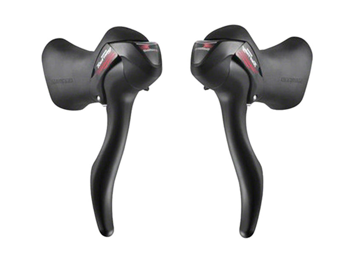 Shimano Tourney A070 7 Spd Double STI Lever Set Black 2x7 Speed 