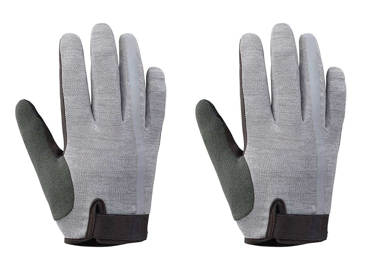 Shimano Transit Long Glove - Womens - Alloy Alloy Small 