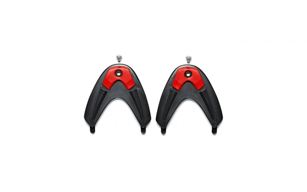 Sidi C-Boost SRS Toe Insert - Black-Red Black - Red EU 38-41 