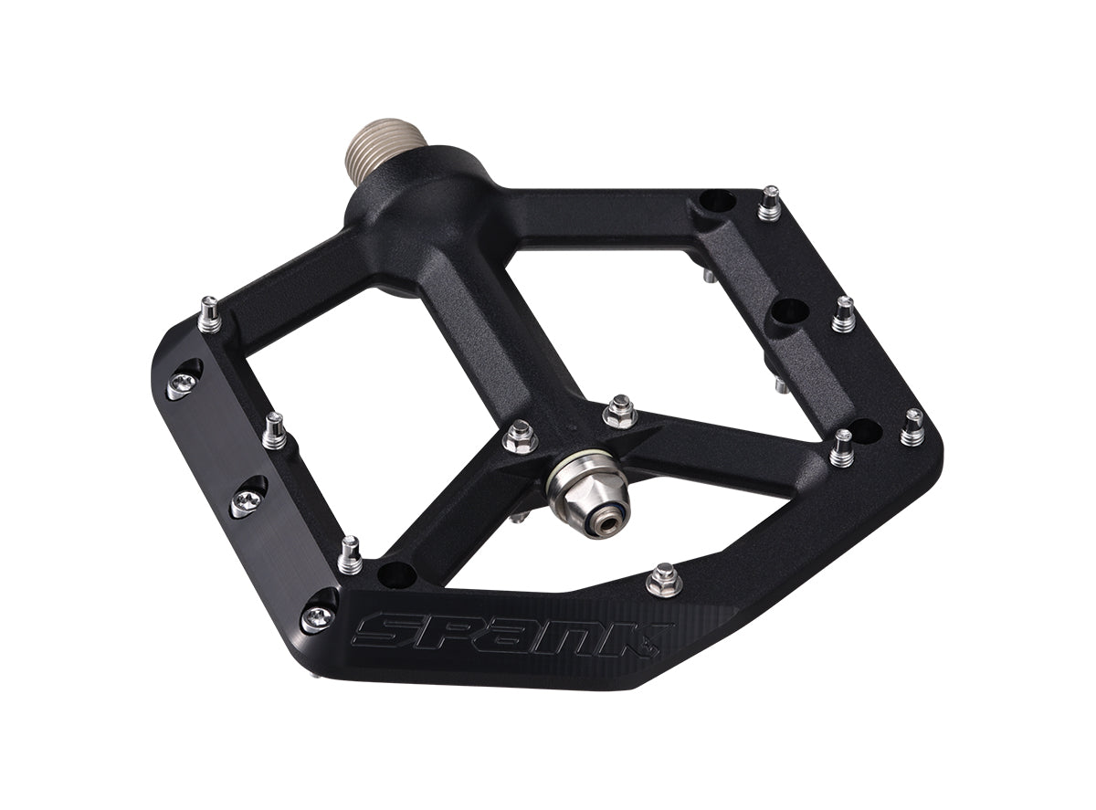 Spank Spike Reboot Pedals - Black Black  