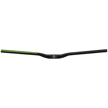 Spank Spoon 800 Riser Handlebar - Black-Green Black - Green 31.8mm - 800mm 20mm