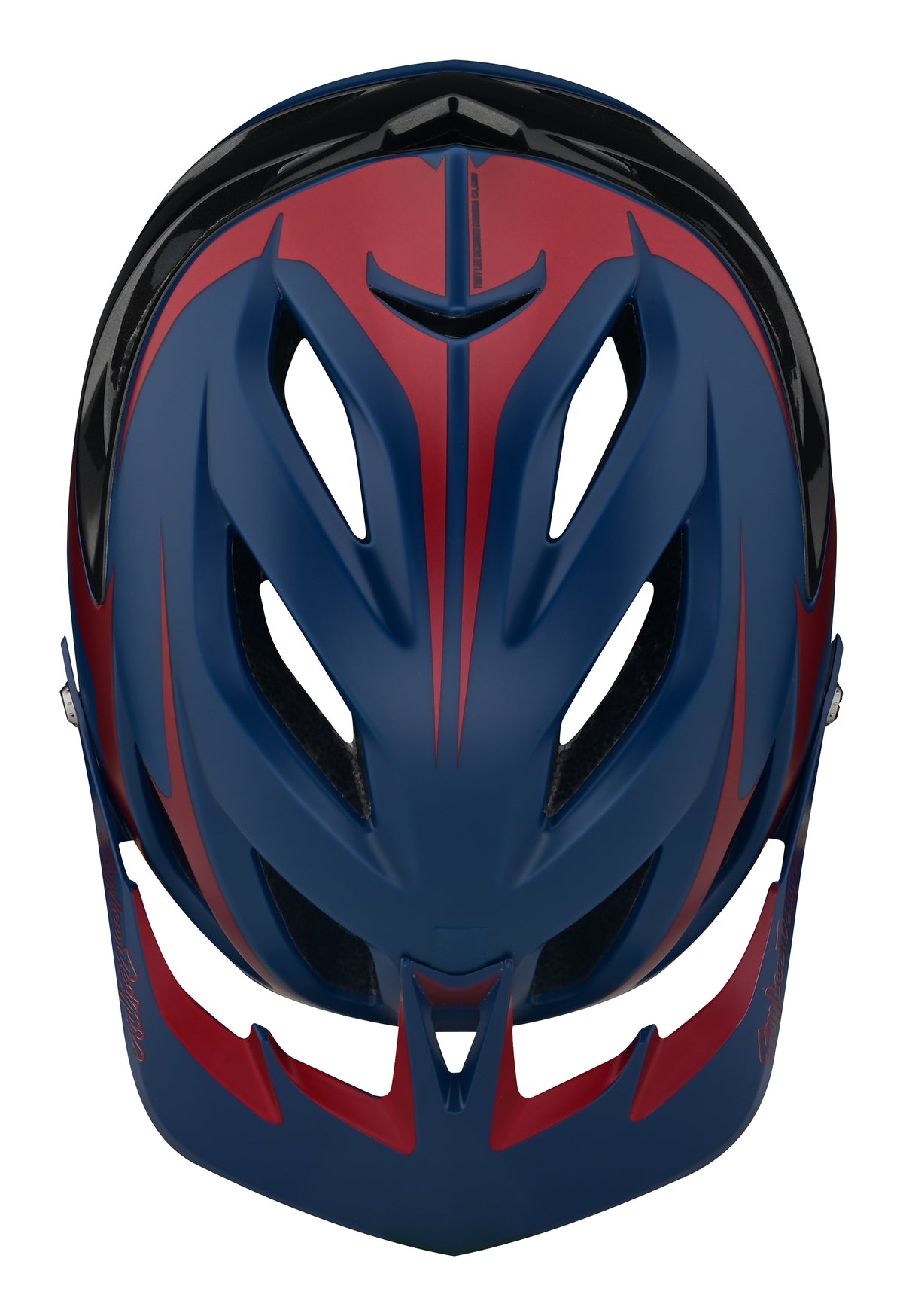 Troy Lee Designs A3 MTB Helmet with MIPS - Fang - Dark Blue-Burgundy - 2023