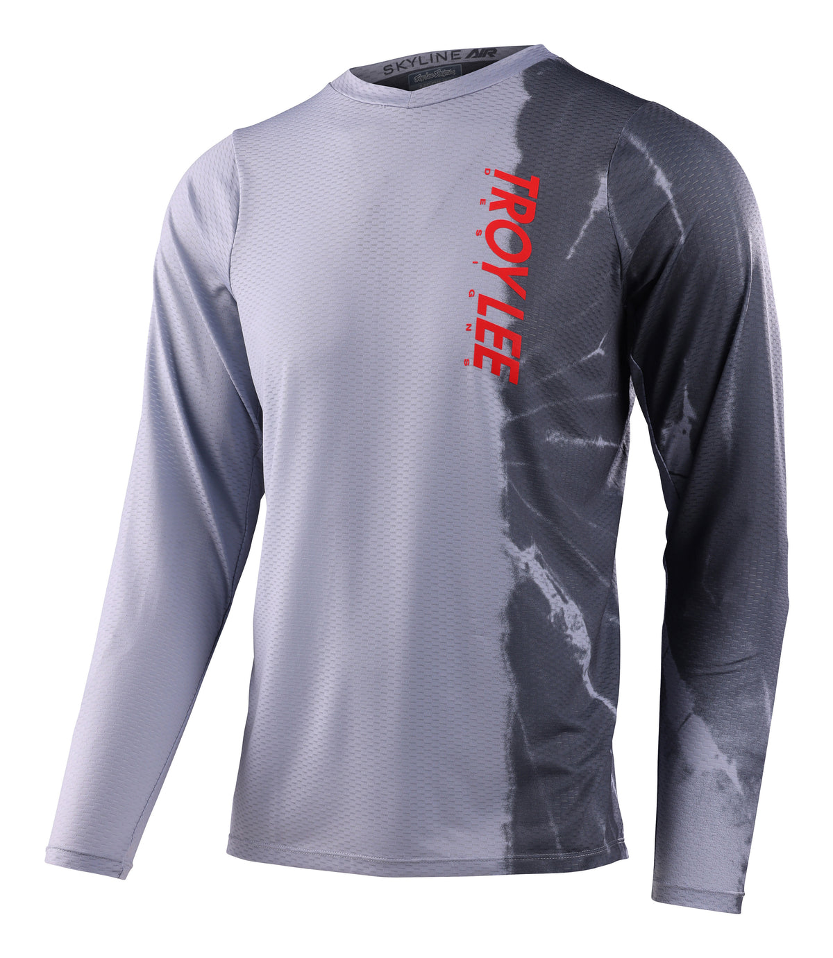 Troy Lee Designs Skyline Air Long Sleeve MTB Jersey - Half Dye - Cement - 2023